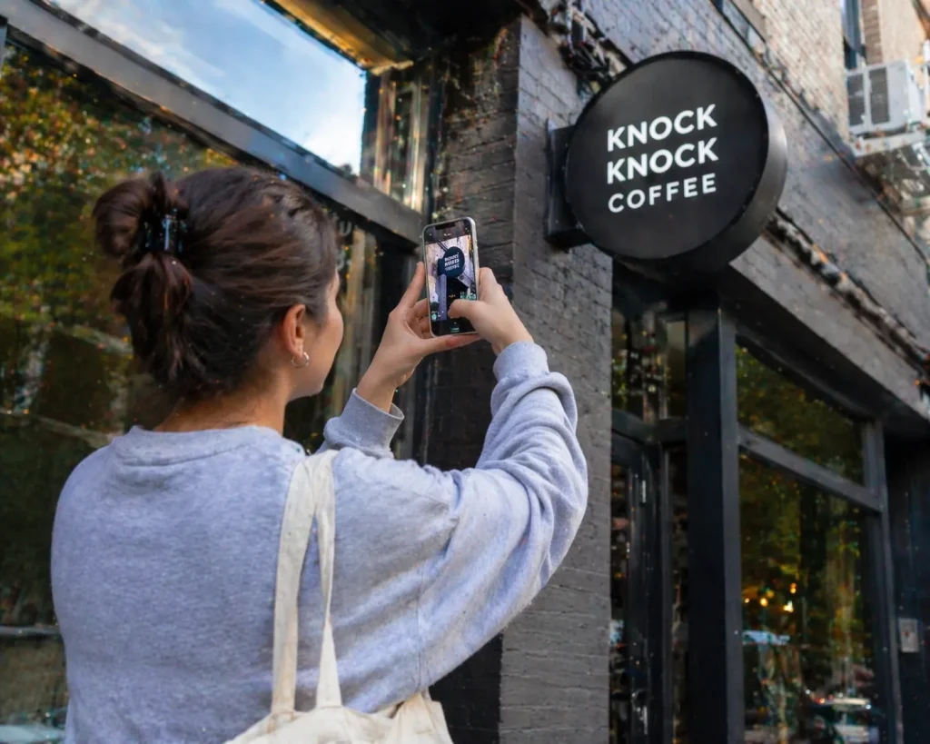 foto cartel negocio resultado