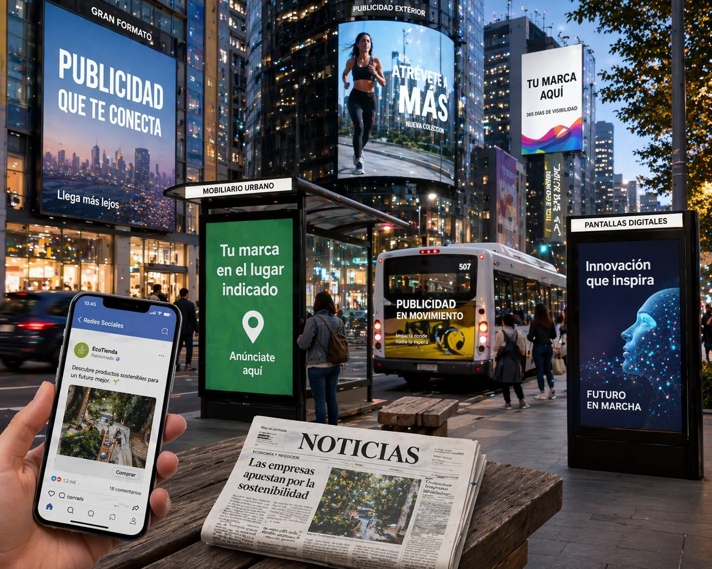 multiples medios comunicacion resultado